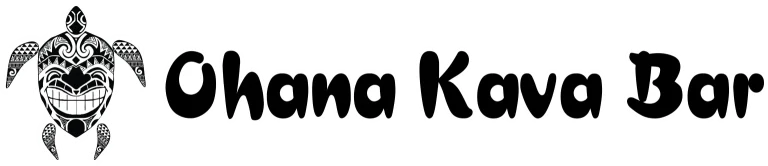 Ohana Kava Bar horizontal sign style logo